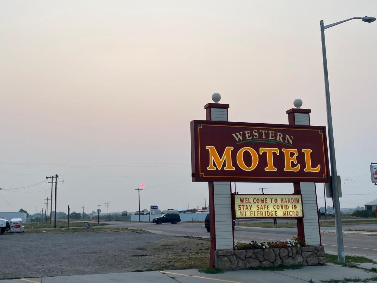 Western Motel Hardin Exterior foto